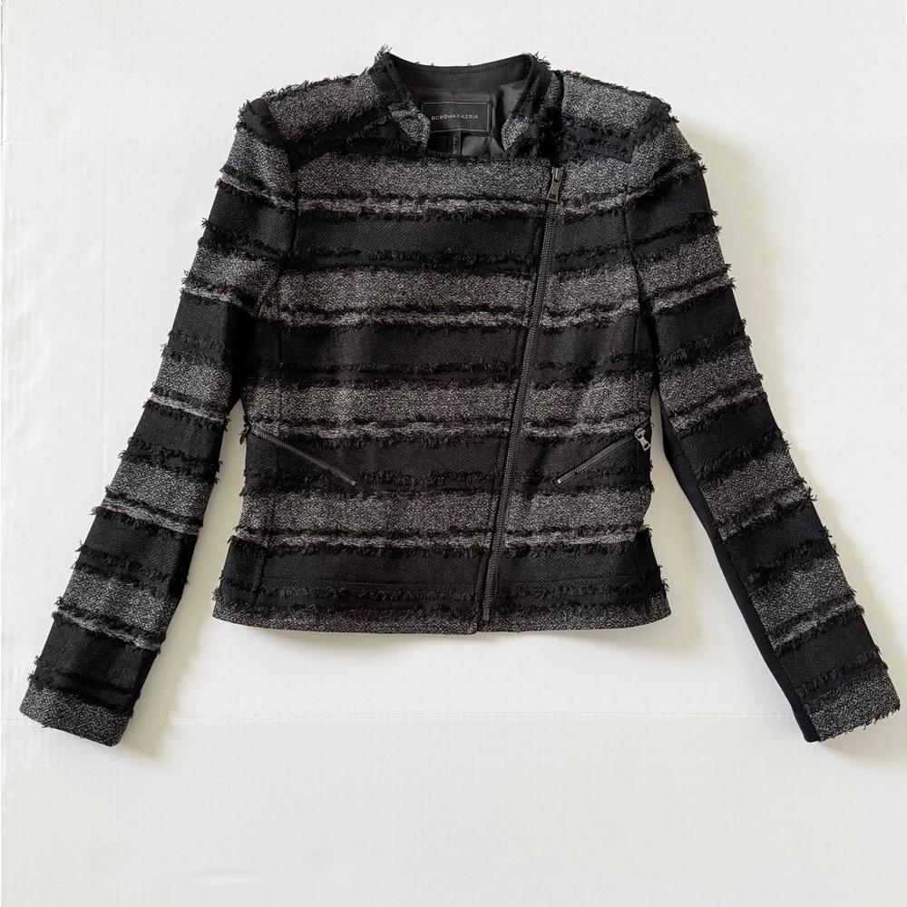 Women’s Black and Gray Jacket Blazer